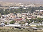 2012-09-30 14 28 33 View of downtown Elko in Nevada from a bluff to the south